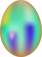 Colorful Easter egg png