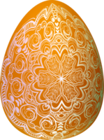 huevo de pascua colorido png