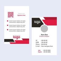 creativo plantillas negocio tarjeta. rojo negocio tarjetas profesional y elegante resumen tarjeta plantillas Perfecto para tu empresa y trabajo título. vector diseño plantillas. limpiar negocio tarjetas