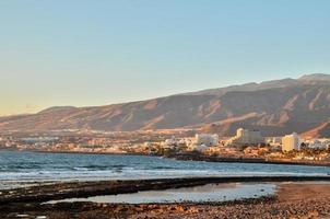 Scenic coastal view photo