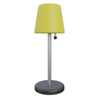 piso lámpara 3d hacer icono ilustración con transparente antecedentes png