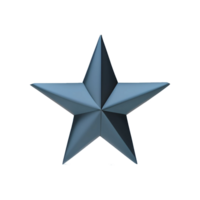 Estrela 3d render png