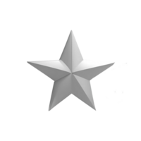 estrella 3d hacer png