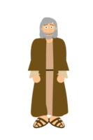 dibujos animados Biblia personaje - Noé png