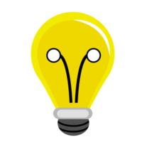 Shine Bulb Illustration png