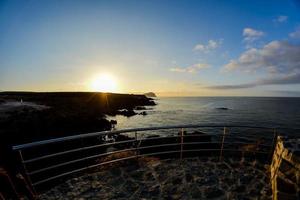 Scenic coastal view photo