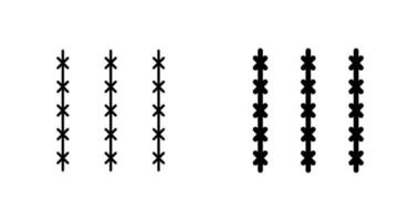 Pointed Wire Vector Icon
