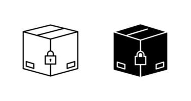 Secure Package Vector Icon