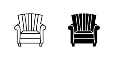 Double Sofa Vector Icon