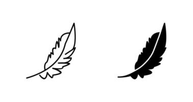 Feather Vector Icon