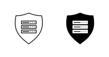 Secure Server Vector Icon