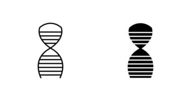 icono de vector de estructura de adn