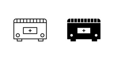 Convection Heater Vector Icon