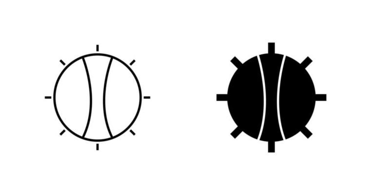 Temperature Knob Vector Icon