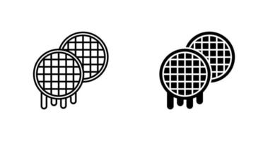 Waffle Vector Icon