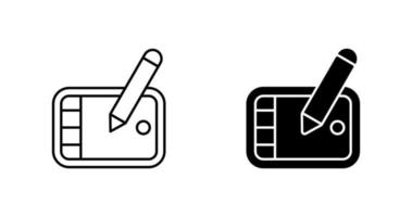 Graphic Tablet Vector Icon