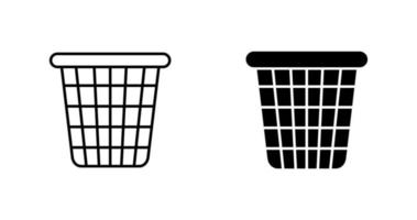 Trash Bin Vector Icon