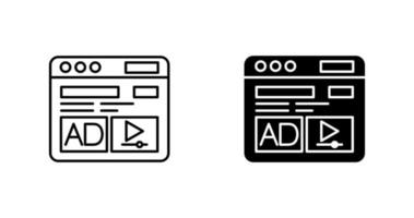 AD Vector Icon