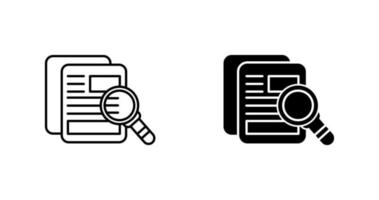 Research Vector Icon