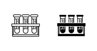 Test Tubes Vector Icon