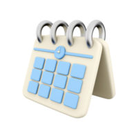 3D education, back to school and school time showing school bell on white background with space for text. 3D rendering school bell, icon png