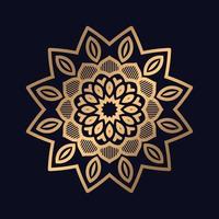 Colorful ethnic mandala background decorative symbol pattern Vector illustration