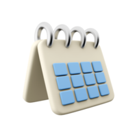 3D education, back to school and school time showing school bell on white background with space for text. 3D rendering school bell, icon png