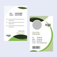 Creative Templates Business Card. Green Business Cards. Professional and elegant abstract card templates perfect for your company and job title. vector design templates. clean business cards.