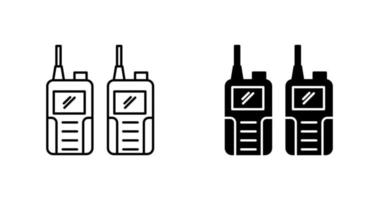 Walkie Talkie Vector Icon