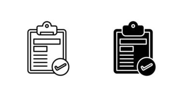 Test Results Vector Icon