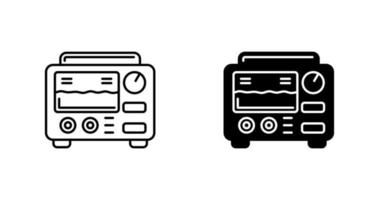 Oscilloscope Vector Icon