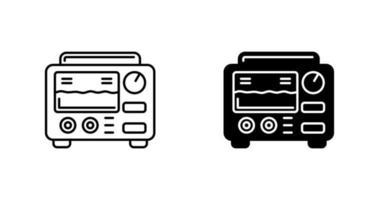 Oscilloscope Vector Icon