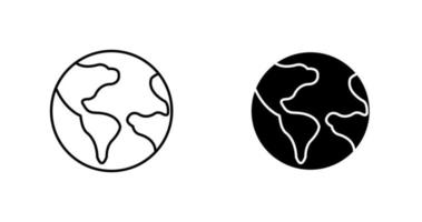 Earth Vector Icon