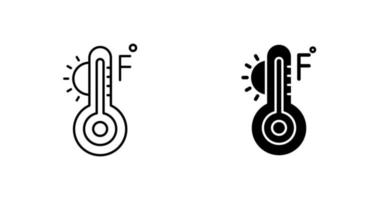 Fahrenheit Vector Icon