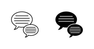 Speech Bubble Vector Icon