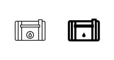 Oil Heater Vector Icon