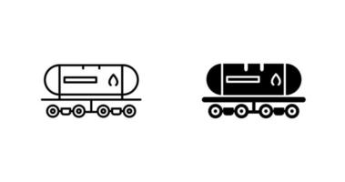 Tank Wagon Vector Icon