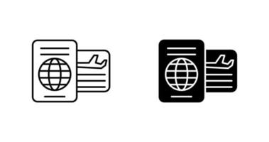 Passport Vector Icon