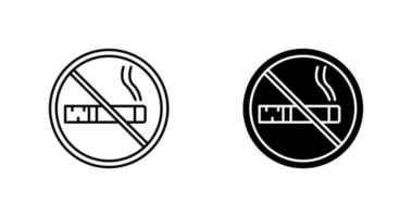 No Smoking Vector Icon