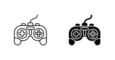 icono de vector de consola de juegos