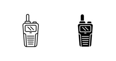 Walkie Talkie Vector Icon