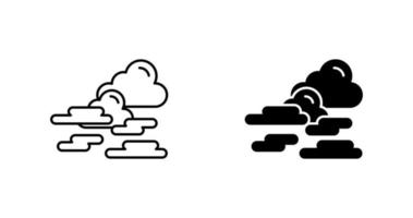 icono de vector de niebla