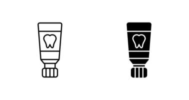 Toothpaste Vector Icon