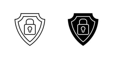 icono de vector de seguridad