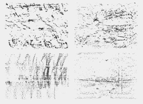 Grunge vector texture collection