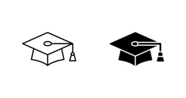 icono de vector de graduación