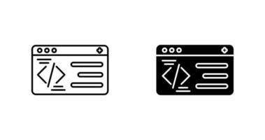 Programming Vector Icon