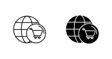 World Cart Vector Icon