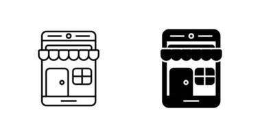 Online Shop Vector Icon