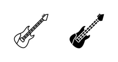 Electric Guitar Vector Icon